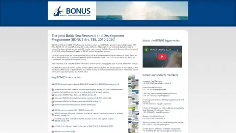 bonusportal.org screenshot of startpage
