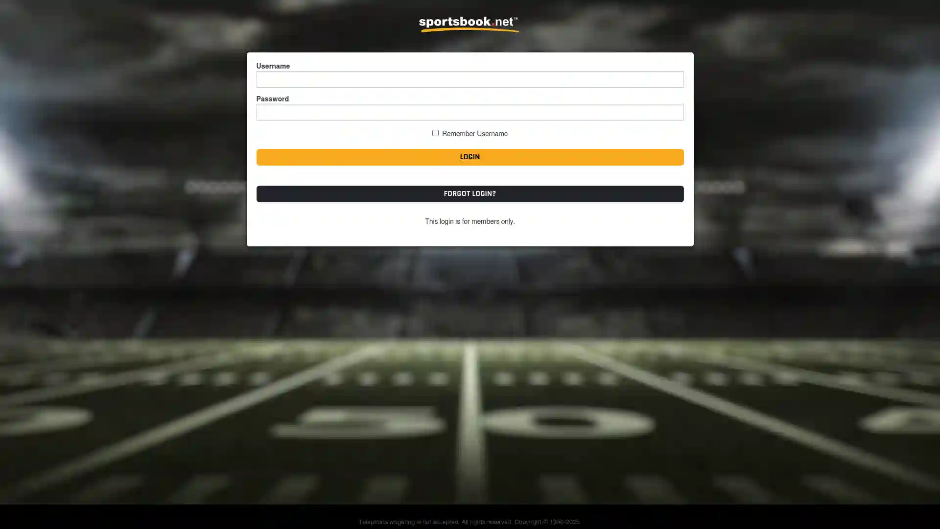 sportsbook.net screenshot of startpage