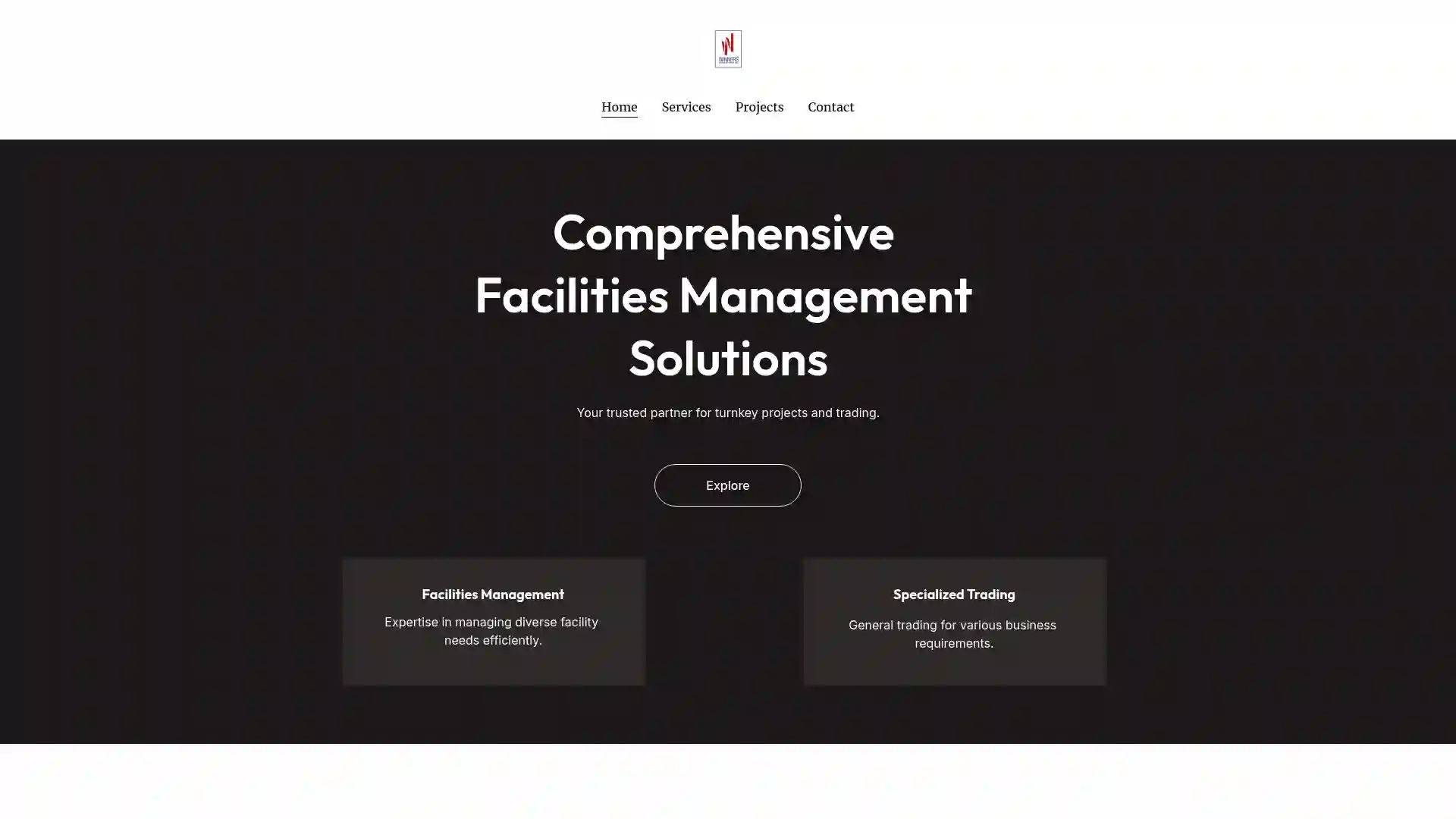 winnersme.com screenshot of startpage